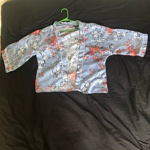 Short sleeve cardigan